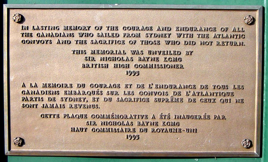 Atlantic Convoys from Sydney in WW2: Sydney Boardwalk interpretative panel