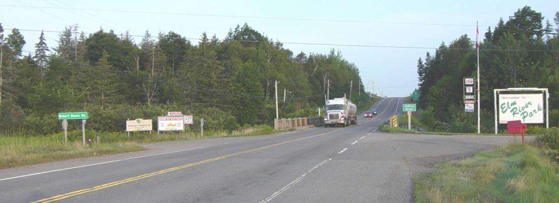 Colchester County: Acadian Heritage sign #6, Lower Debert