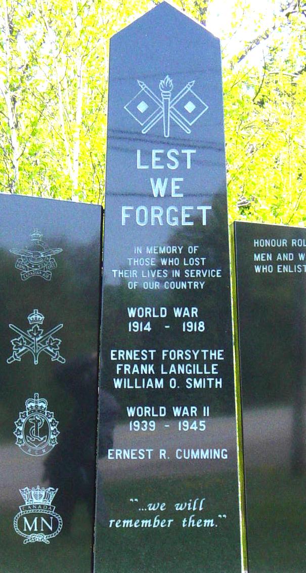 Wentworth: war memorial monument