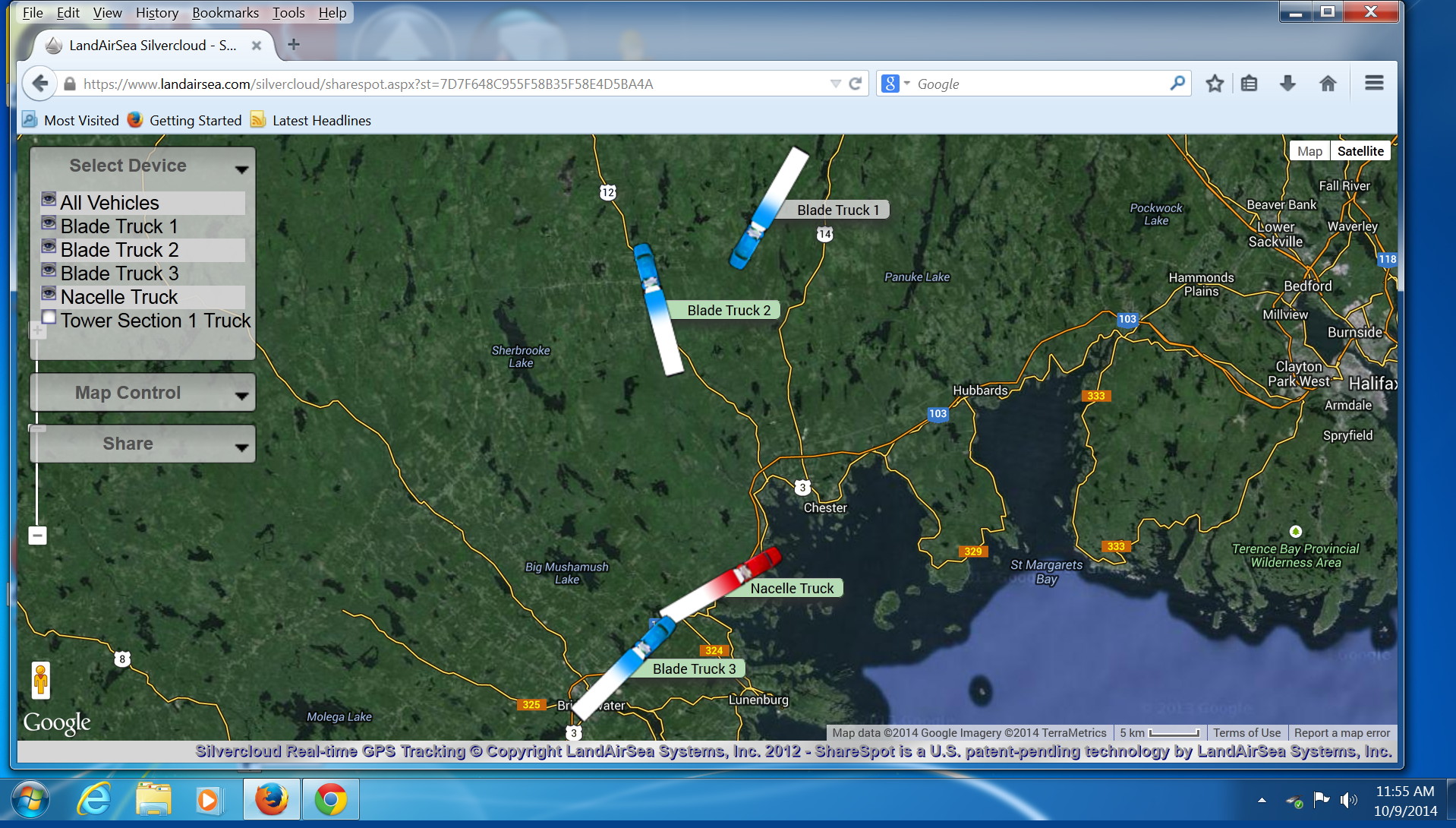 Silvercloud-Real-time-GPS-Tracking-LandAirSea-Systems-Inc-South-Canoe-2014oct09-1155h