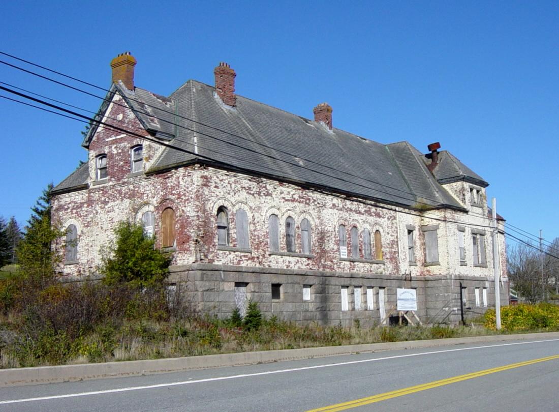 Hazel Hill: Commercial Cable Company telegraph building, west and south sides