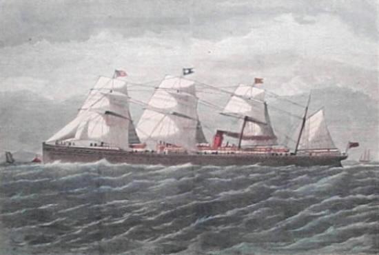 S.S. Atlantic, Harper's Weekly 1873