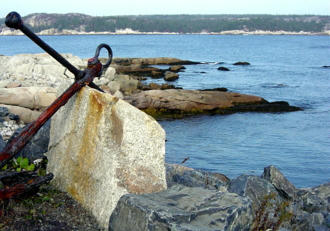 S.S. Atlantic memorial, Sandy Cove