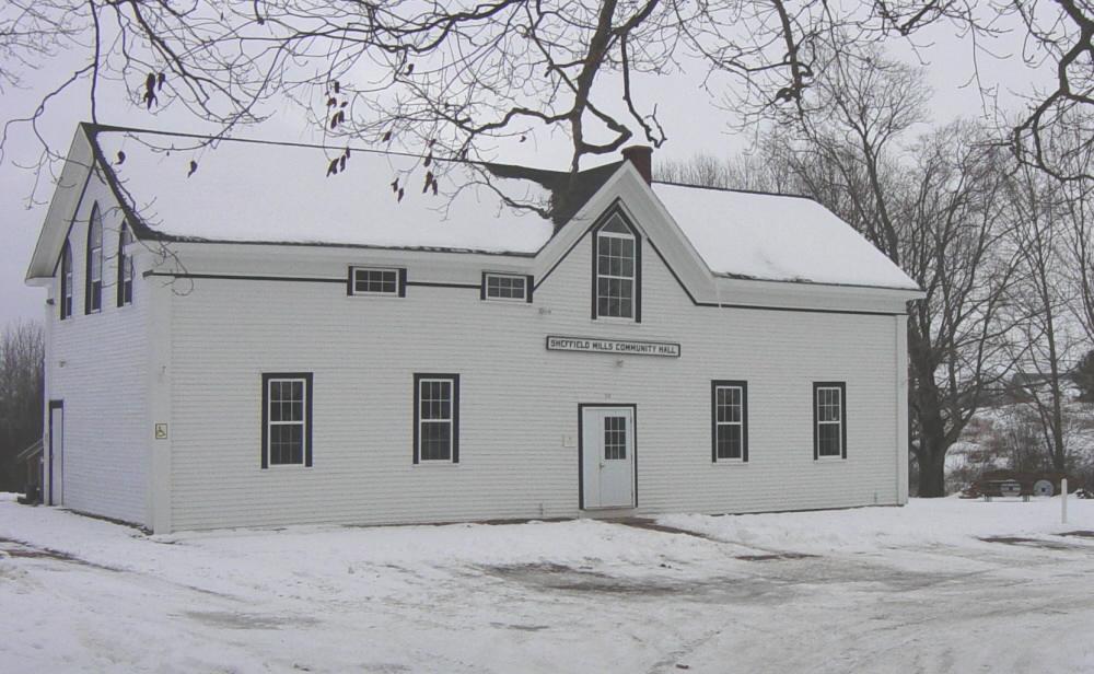 Sheffield Mills, Nova Scotia:  memorial monument