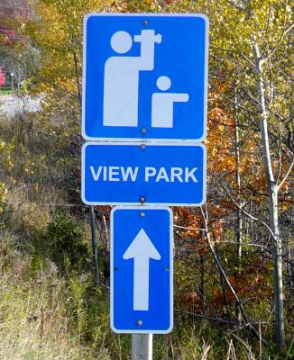 Nova Scotia, Avonport: Veterans Memorial View Park military memorial, unveiling ceremony