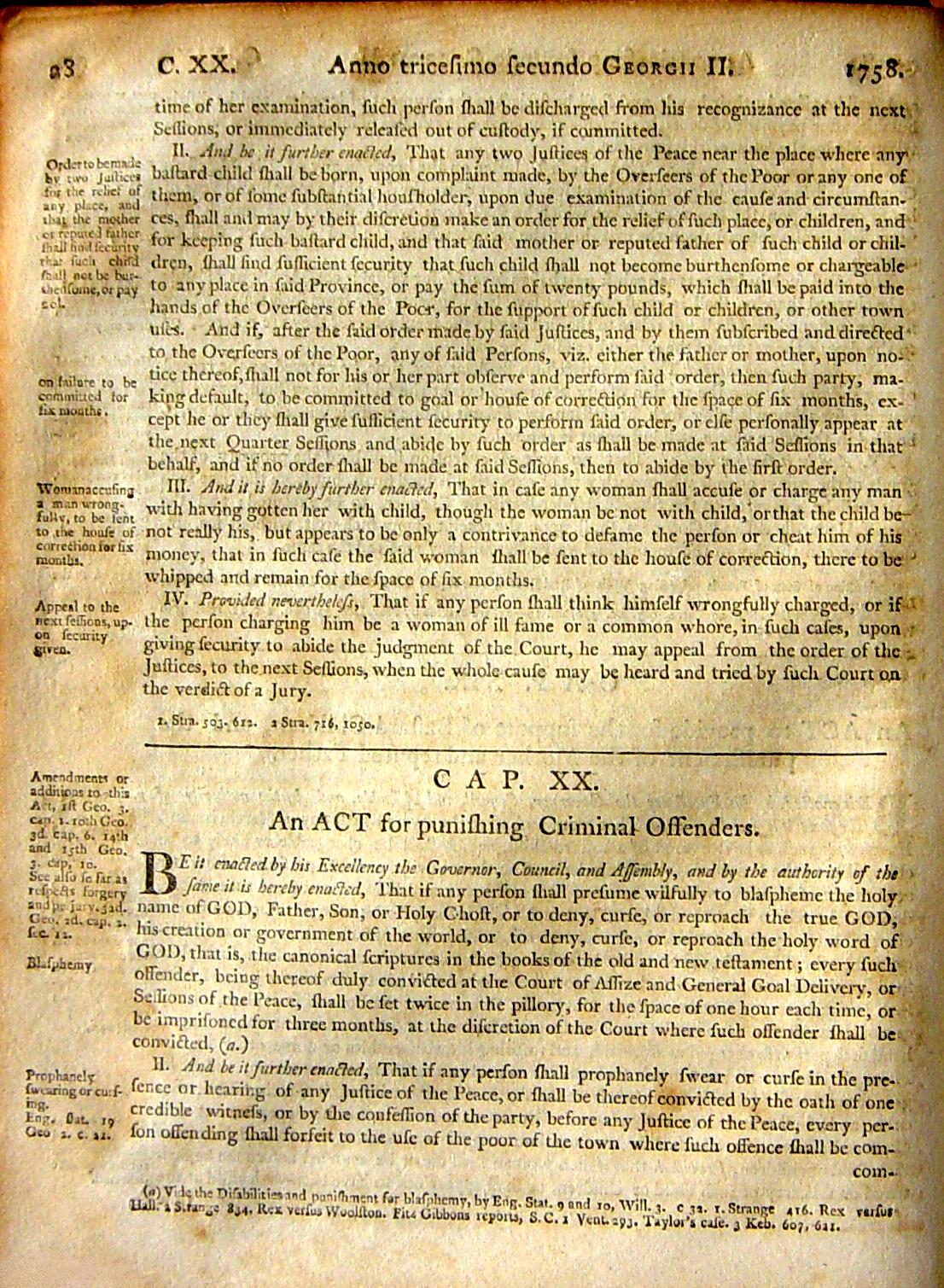 Page 28, Statutes of Nova Scotia, 1805, R.J. Uniacke