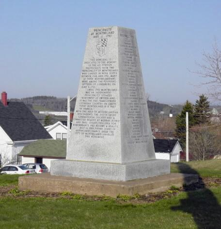 Montbeliard monument, Lunenburg