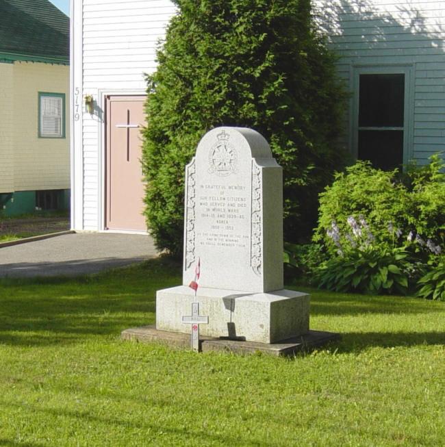 New Germany: war memorial