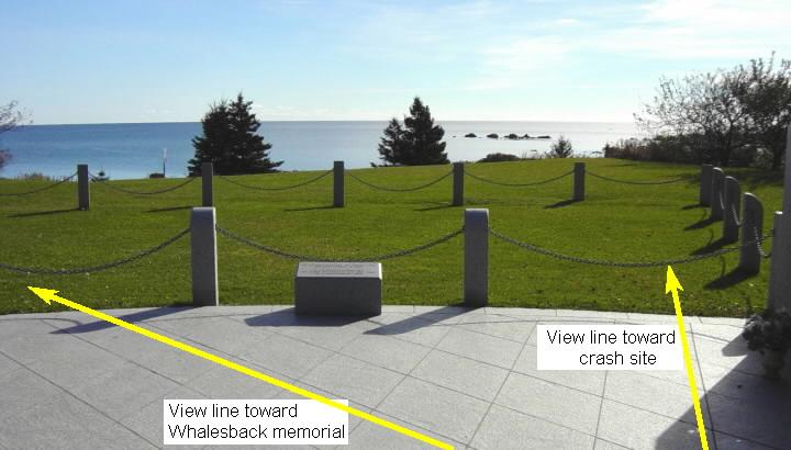 Swissair Flight 111 memorial, Bayswater: general view looking south-east