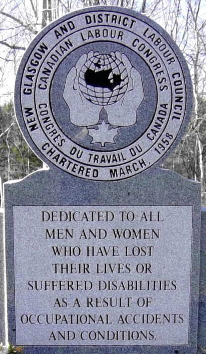 Trenton: Steeltown Centennial Park, workers monument