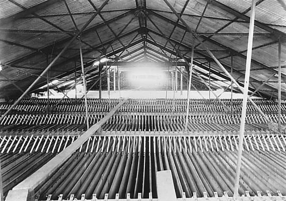 Marconi transmitter condenser at Glace Bay