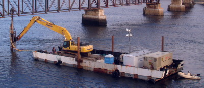 Dominion Atlantic Railway: Bear River Bridge, Digby County, Nova Scotia, 17 Dec 2011