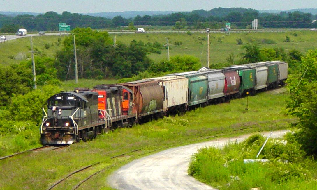 W&HR: Train to New Minas, 27 June 2007