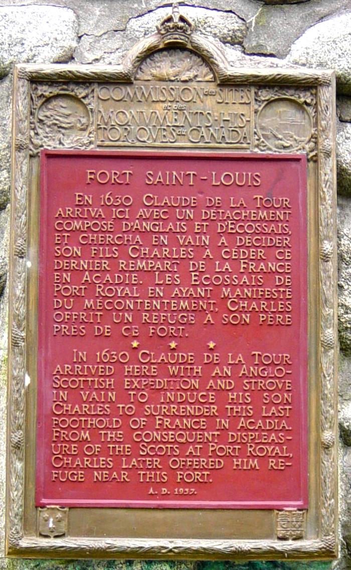 Port LaTour: Fort St. Louis